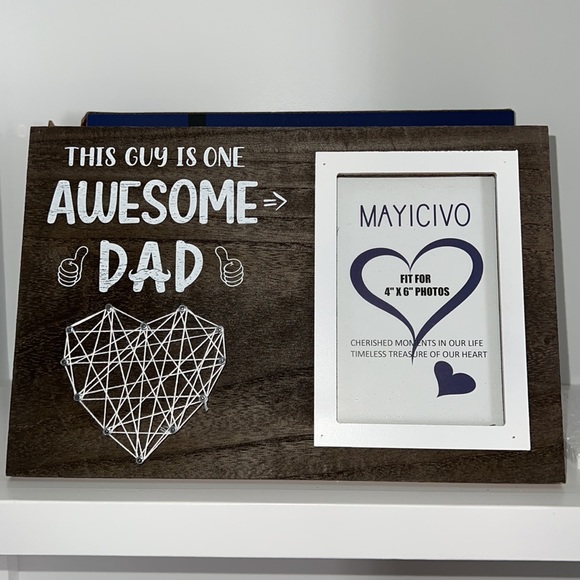 NWT picture frame "This Guy is One Awesome Dad” Dad gift - Picture 2 of 7